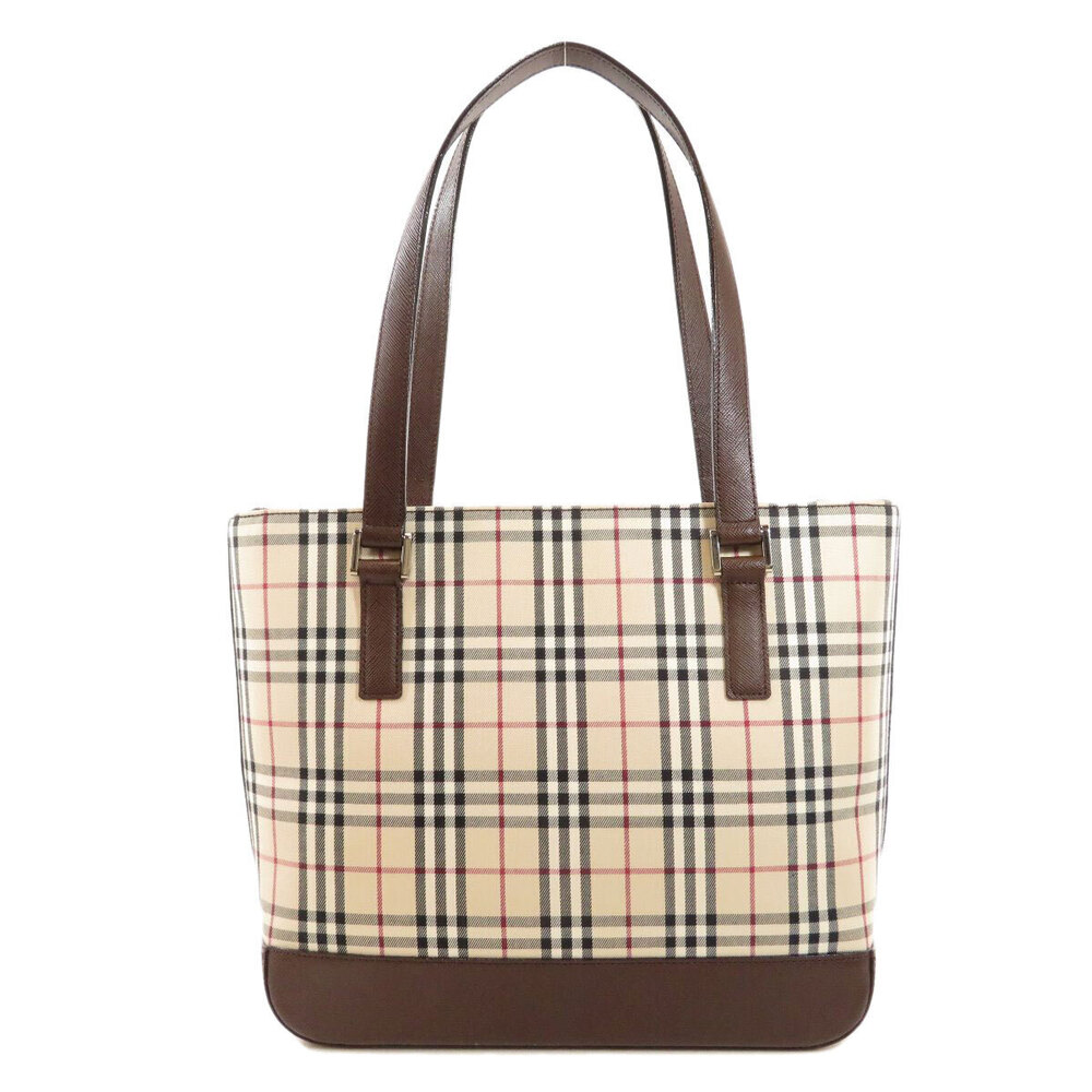 Burberry Check Nova Handbag Canvas